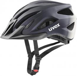 uvex Fahrradhelm Viva III (56-62 cm, 09 deep space/sand mat)