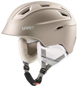 uvex Fierce Skihelm (51-55 cm, 91 prosecco metallic mat)
