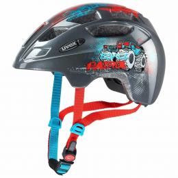 uvex Finale Kinderfahrradhelm (51-55 cm, 18 force patrol)