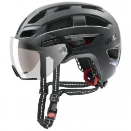 uvex Finale Visor Radhelm (52-57 cm, 03 black matt)