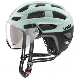 uvex Finale Visor Radhelm (56-61 cm, 12 jade/black matt)