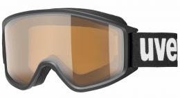 uvex g.gl 3000 P Brillenträgerskibrille (2030 black mat, polavision/brown clear (S1))