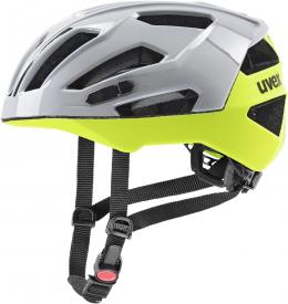 uvex Gravel X Radhelm (52-57 cm, 07 rhino/neon yellow)