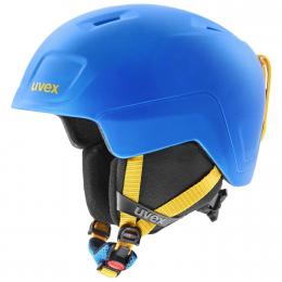 uvex Heyya Pro Kinder Skihelm (51-55 cm, 20 blue/yellow matt)