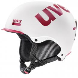 uvex HLMT 50 Skihelm (52-55 cm, 19 white/pink mat)
