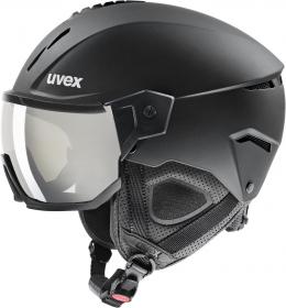 uvex Instinct Visor Skihelm (60-62 cm, 20 black matt)