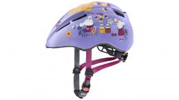 Uvex Kid 2 CC Kinderhelm LILAC MOUSE MAT 46-52CM