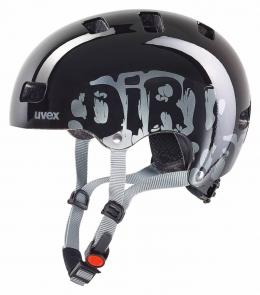 uvex Kid 3 Kinder-Fahrradhelm (51-55 cm, 09 dirtbike black)