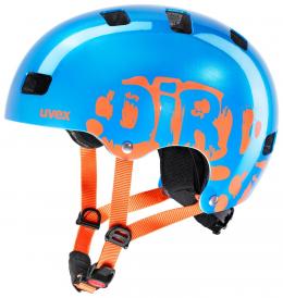 uvex Kid 3 Kinder-Fahrradhelm (55-58 cm, 26 blue orange)