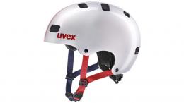Uvex Kid 3 Skate Helm Kids/Teens RACE SILVER 55-58CM