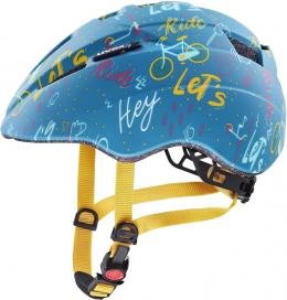 uvex Kinderradhelm Kid 2 cc (46-52 cm, 09 let´s ride matt)