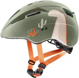 uvex Kinderradhelm Kid 2 cc (46-52 cm, 14 sage green dino matt)