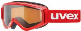 uvex Kinderskibrille Speedy Pro (3012 red, single lens, lasergold)