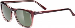 uvex LGL 28 Sportbrille (3316 red, green (S3))