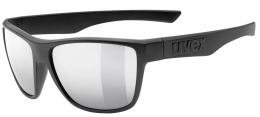 uvex LGL 29 Sonnenbrille (2216 black matt, mirror silver (S3))