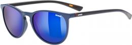 uvex LGL 43 Sportbrille (4616 blue havanna, mirror blue (S3))