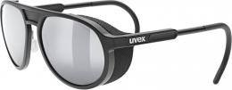uvex MTN Classic Polavision Sportbrille (2250 black matt, polavision/mirror silver (S3))