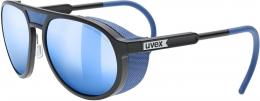 uvex MTN Classic Sportbrille Colorvision (2289 black matt, colorvision/mirror blue (S3))