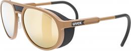 uvex MTN Classic Sportbrille Colorvision (6697 desert matt, colorvision/mirror blue (S3))