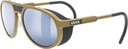 uvex MTN Classic Sportbrille Colorvision (7791 khaki matt, colorvision/mirror green (S3))