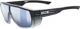 uvex MTN Style Sportbrille Colorvision (2281 black matt/fade, colorvision/mirror silver (S3))