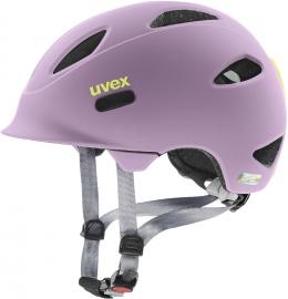 uvex Oyo Fahrradhelm (45-50 cm, 11 pale rose/lime matt)