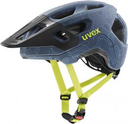 uvex React Jr. Fahrradhelm (52-56 cm, 11 dusk blue altimeter matt)