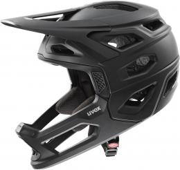 uvex revolt Fullface Helm (52-57 cm, 01 all black matt)