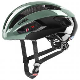 uvex Rise Radhelm (56-59 cm, 04 moss green/black)