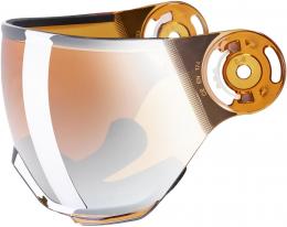 uvex Rocket Junior Ersatz-Visier (54-58 cm, 0002 mirror silver/lasergold lite (S2))