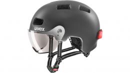 Uvex Rush Visor Urbanhelm DARK SILVER MAT 58-61CM