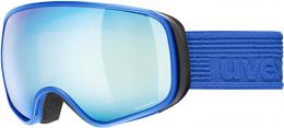 uvex Scribble FM sphere Kinderskibrille (4130 cobalt, mirror blue clear (S2))