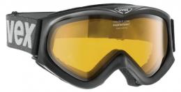 uvex Skibrille F1 (0229 black, lasergold lite/clear (S1))