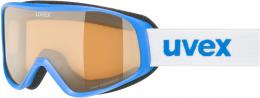 uvex Skibrille Snowy Nova Lasergold (1030 iceblue, single lens/lasergold (S2))