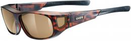 uvex Sportbrille Ultra Spec M (6616 havanna, litemirror brown)