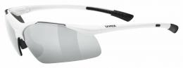 uvex Sportstyle 223 Sportbrille (8816 white, litemirror silver (S3))