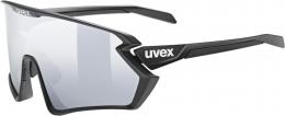 uvex Sportstyle 231 2.0 Set Sportbrille (2216 black matt, supravision mirror silver (S2), clear (S0))