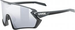 uvex Sportstyle 231 2.0 Sportbrille (2506 grey/black matt, supravision mirror silver (S2))