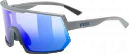 uvex Sportstyle 235 Sportbrille (5416 rhino/deep space mat, mirror blue (S2))