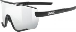 uvex Sportstyle 236 Set Sportbrille (2216 black matt, mirror silver (S3), clear (S0))