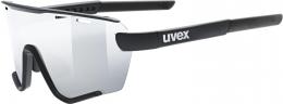 uvex Sportstyle 236 small Set Sportbrille (2216 black matt, mirror silver (S2), clear (S0))