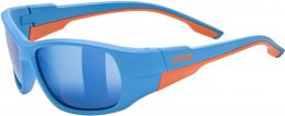 uvex Sportstyle 514 Kinder Sonnenbrille (4416 blue matt, mirror blue (S3))