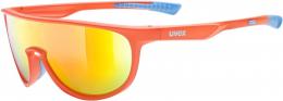 uvex Sportstyle 515 Kinder Sonnenbrille (3416 orange matt, mirror orange (S3))