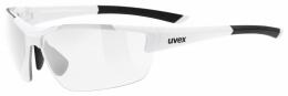 uvex Sportstyle 612 Variomatic light Sportbrille (8890 white, variomatic smoke)