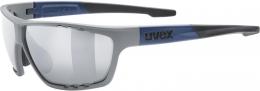 uvex Sportstyle 706 Sportbrille (5416 rhino/deep space matt, litemirror silver (S3))