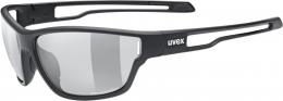 uvex Sportstyle 806 Variomatic Sportbrille (2201 black matt, variomatic  (S1-3))
