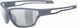 uvex Sportstyle 806 Variomatic Sportbrille (5501 grey matt, variomatic smoke (S1-3))