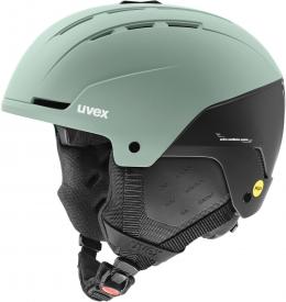 uvex Stance Mips Skihelm (51-55 cm, 18 oxid green-black matt)