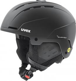 uvex Stance Mips Skihelm (58-62 cm, 10 black matt)