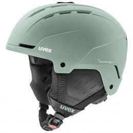 uvex Stance Skihelm (51-55 cm, 17 oxid green matt)